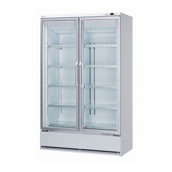 ホシザキ リーチイン冷蔵ショーケース（機械下置、ロング扉