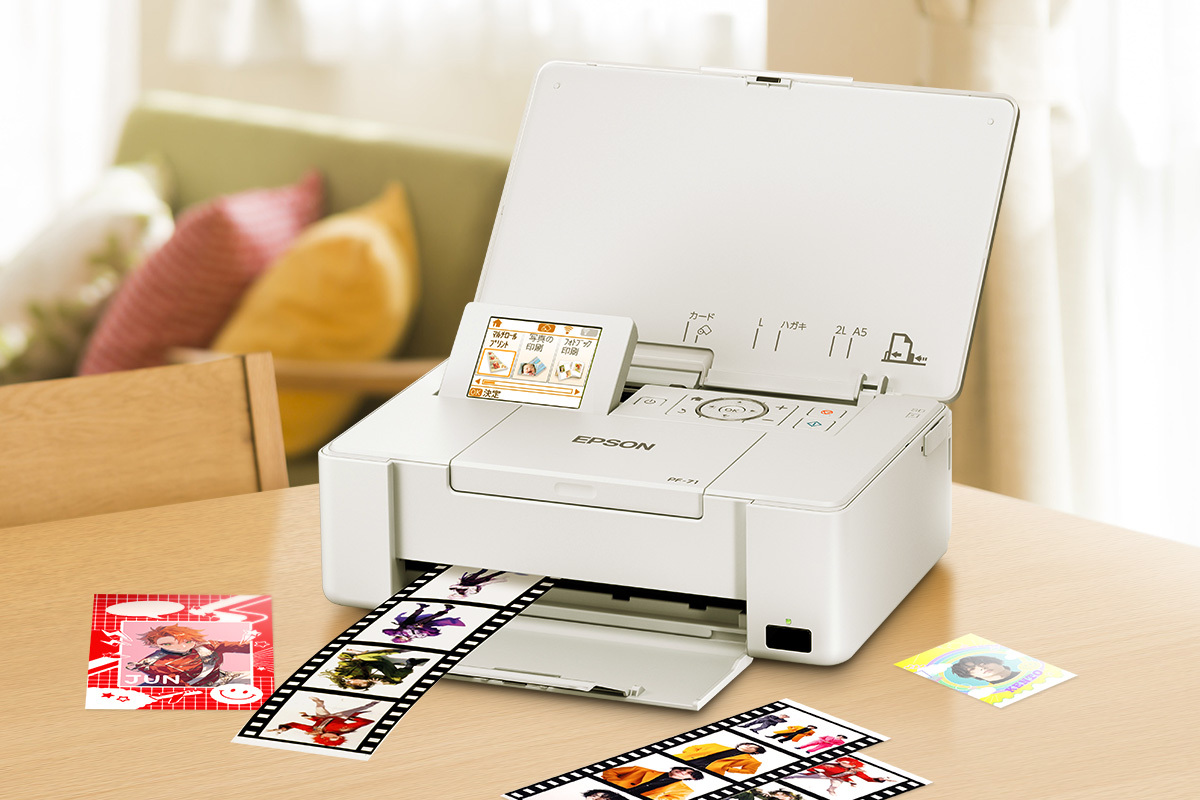 エプソンのコンパクトプリンターで自分だけの推し活アイテムを作ろう