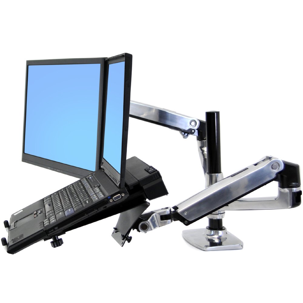 Ergotron 45-248-026 LX Dual Stacking Arm