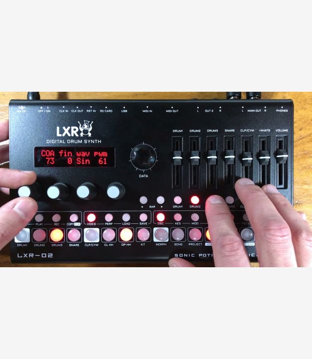 Drum Synthesizer LXR-02 - Erica Synths