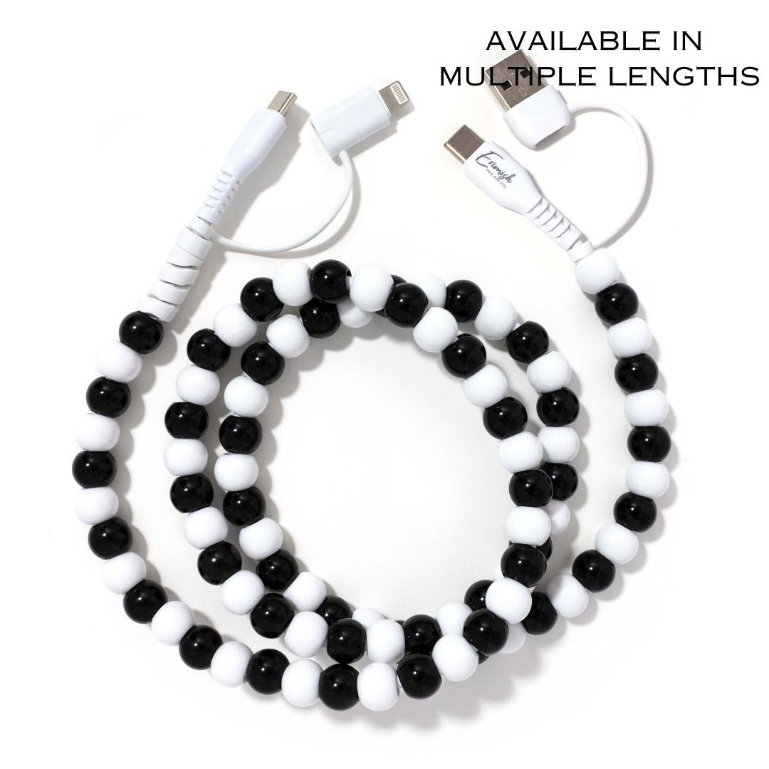 Beaded Phone Charger Oreo – Erimish