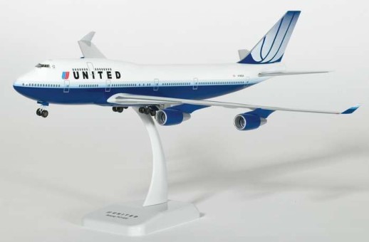 Hogan United B747-400 New Colors die-cast model ezToys - Diecast