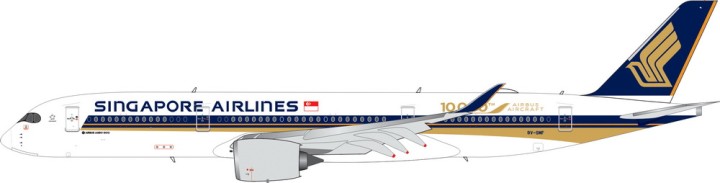 Highly detailed Phoenix diecast model airplaneSingapore Airlines