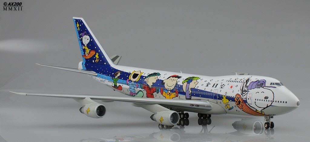 ANA All Nippon Airways B747SR JA8139 Scale 1:200 JCWings Diecast
