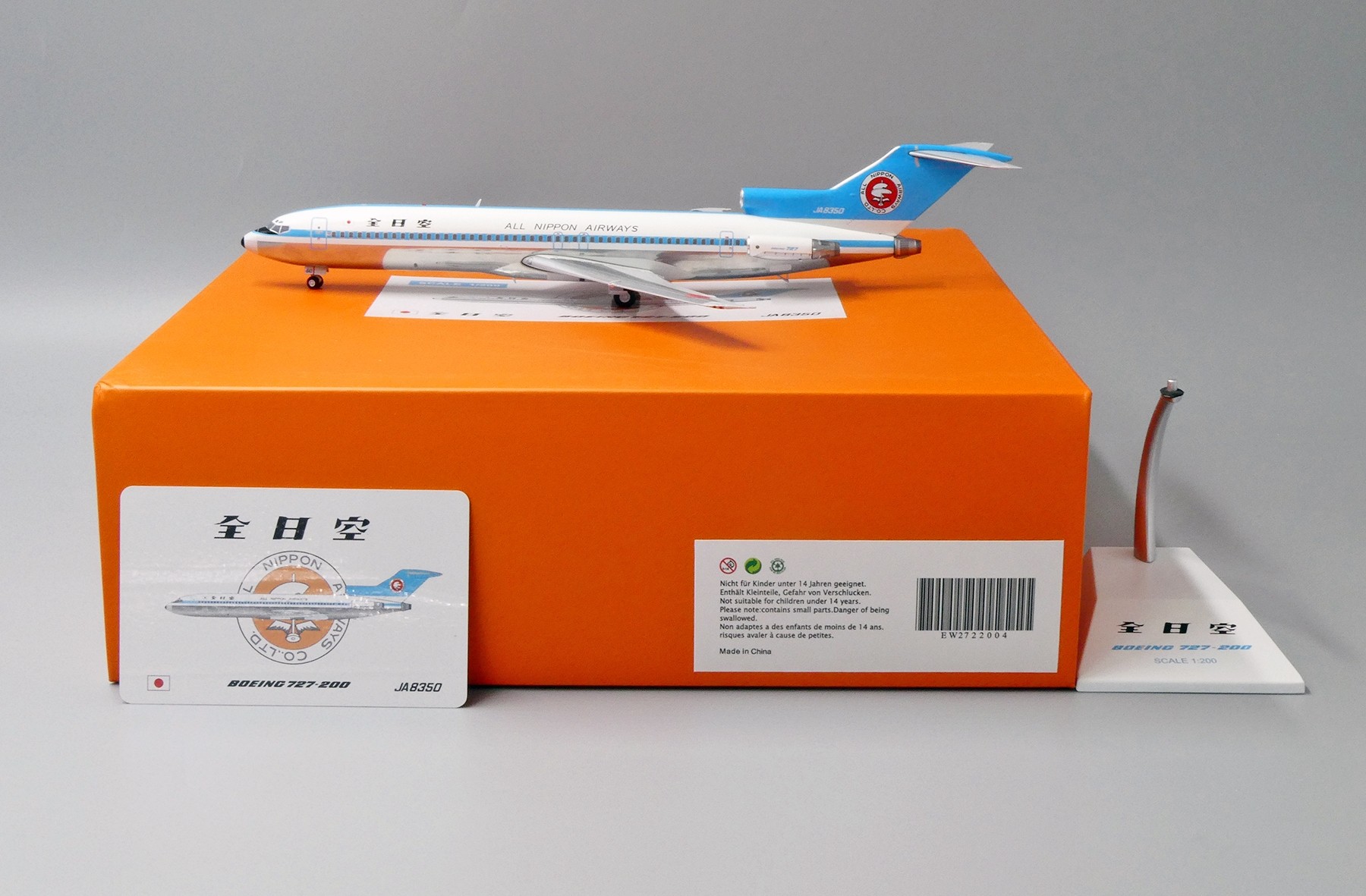 ANA BOEING727-200 SCALE1:400 模型 ANA BOEING727-200 SCALE1:400