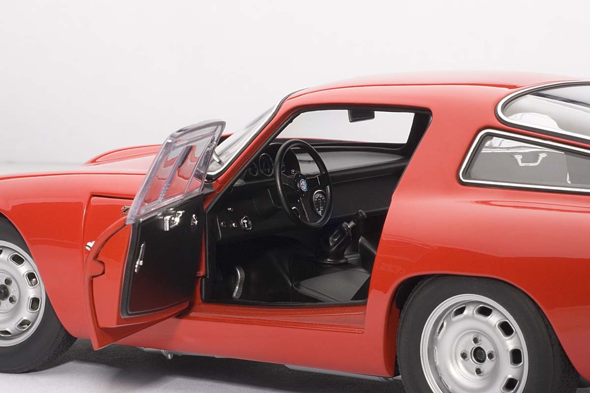 AUTOart 1:18 Scale Alfa-Romeo TZ 1963, Red. ezToys - Diecast