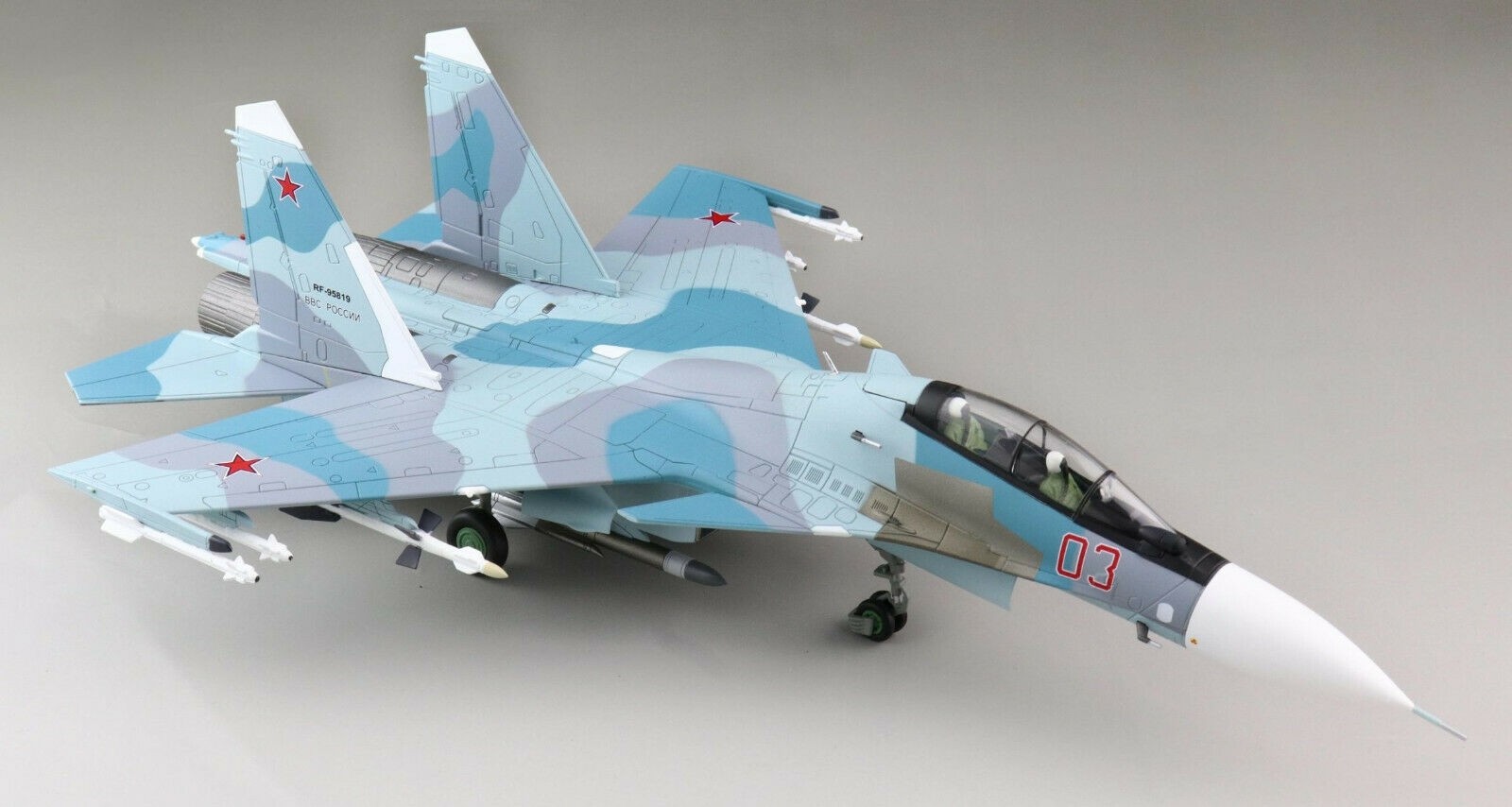 Su-30SM Flanker C Russian Air Force 2019 Hobby Master HA9502 scale
