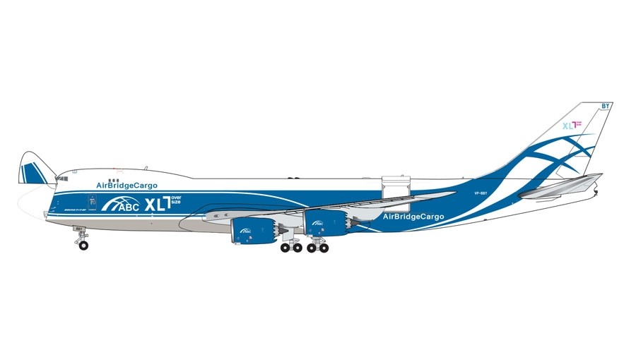 Air Bridge Cargo Boeing 747-8F VP-BBY ABC Volga-Dnepr Gemini Jets