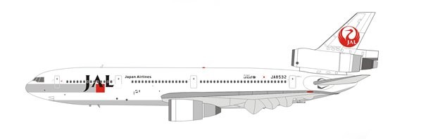 日本アジア航空 1/200 DC-10-30 日本航空 JAL DC-10 1:200 JA8548 Inflight