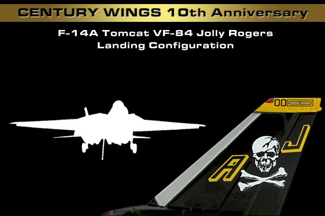 Century Wings 1:72 Wings of Heroes Jolly Rogers F-14A Tomcat USN