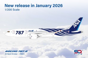 All Nippon (ANA) Boeing B787 Dreamliner Diecast Model Airliners