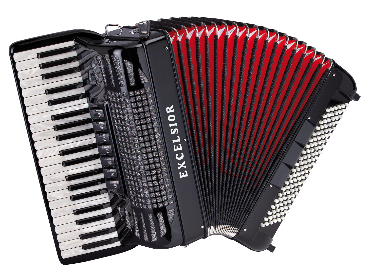 EXCELSIOR308アコーディオンソフトケース付EXCELSIOR Model:308 [Black