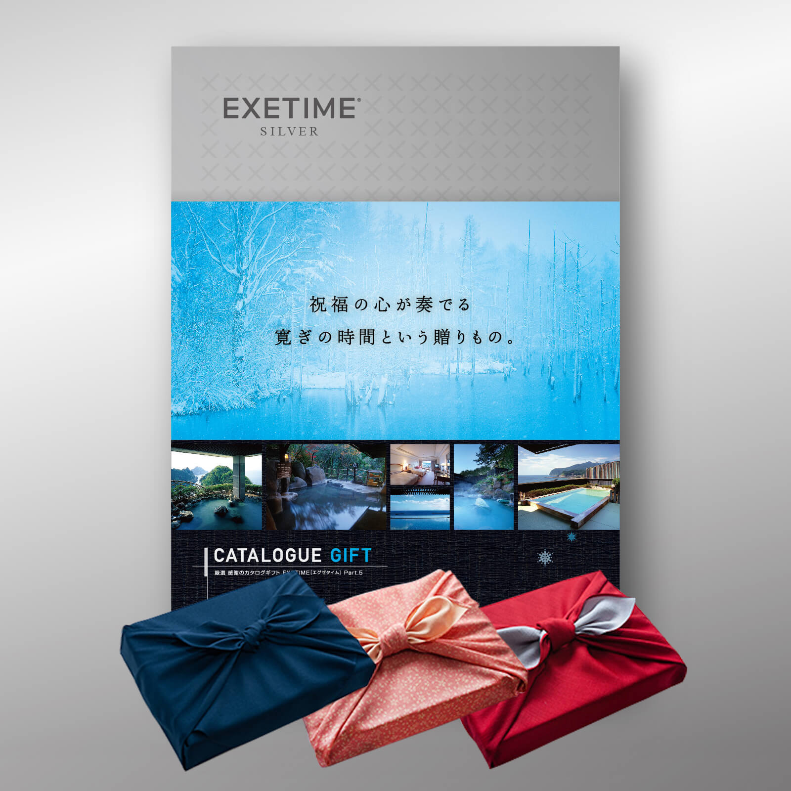 EXETIME(エグゼタイム)SILVER|温泉・体験型商品満載の旅行カタログ