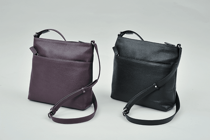 良品工房 日本製牛革ショルダーバッグ(黒)を贈るなら｜温泉・旅行