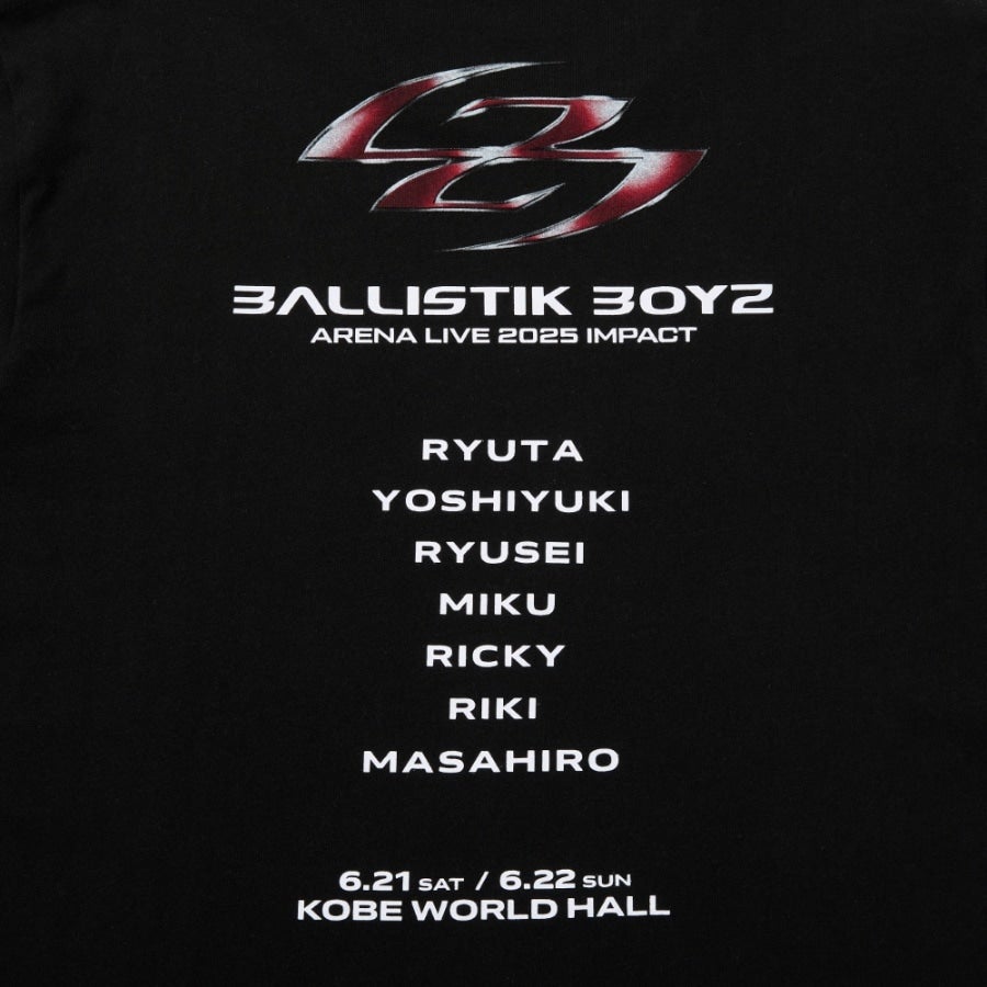 EXILE TRIBE STATION ONLINE STORE｜IMPACT フォトTシャツ/BLACK