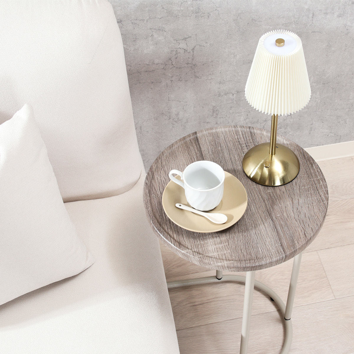 Chamill サイドテーブル グレージュ（50720）の通販・卸売り | アイ