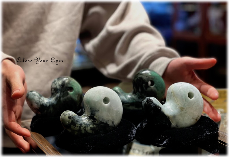 天然石パワーストーン レアな石達 家宝 純日本糸魚川産 本翡翠 特大