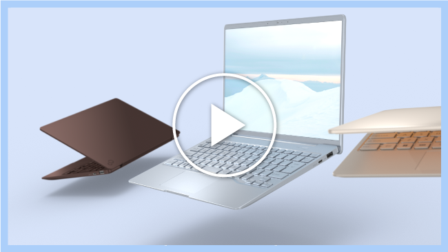 今までに発表した主な製品（13.3型ワイド ノートパソコン（PC