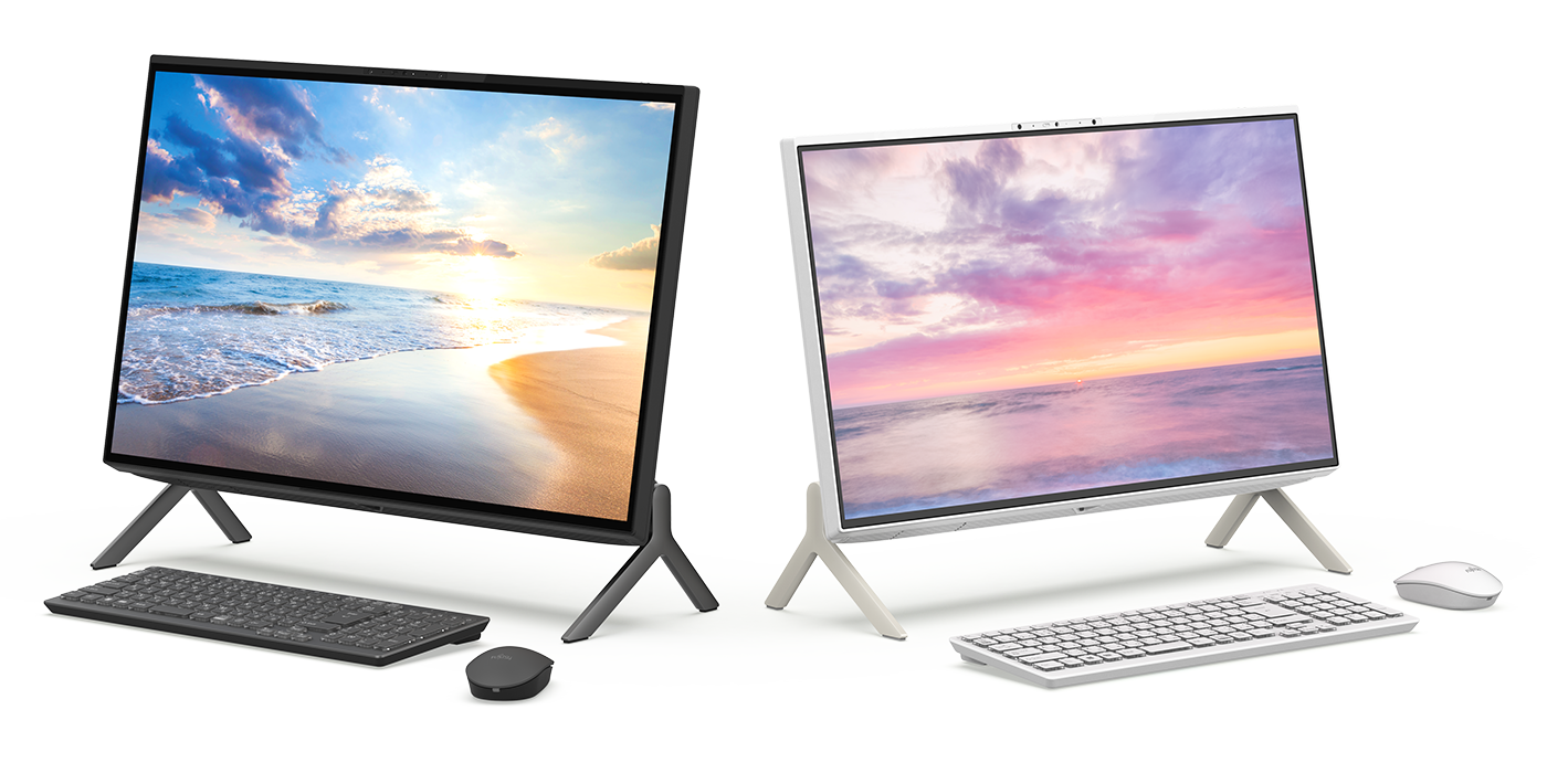 今までに発表した主な製品（27型/23.8型ワイド デスクトップパソコン