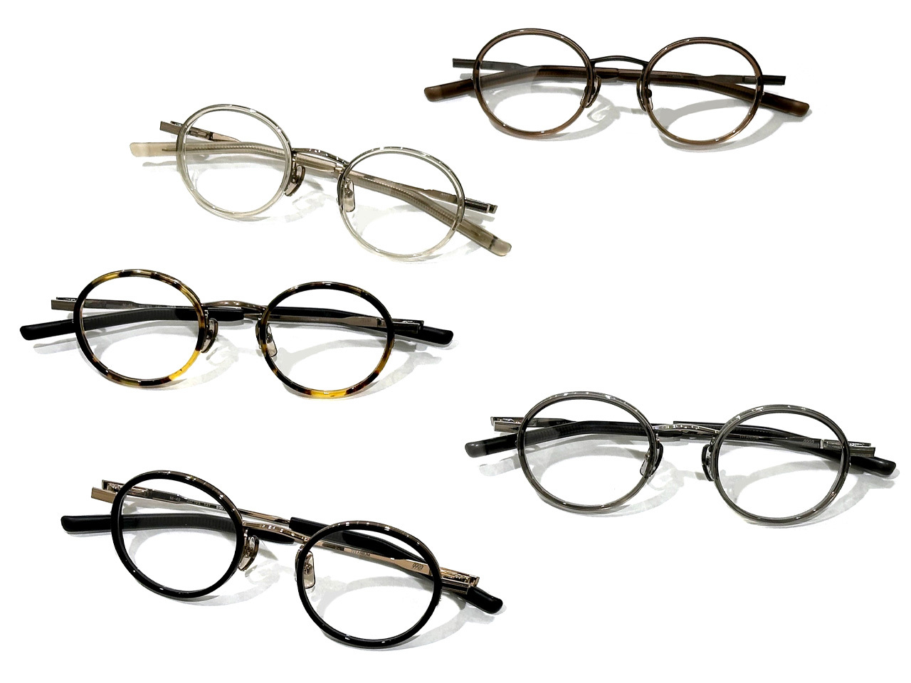 小ぶりラウンドの999.9 ミックスフレーム「M-49」が再入荷！ | 茨城県