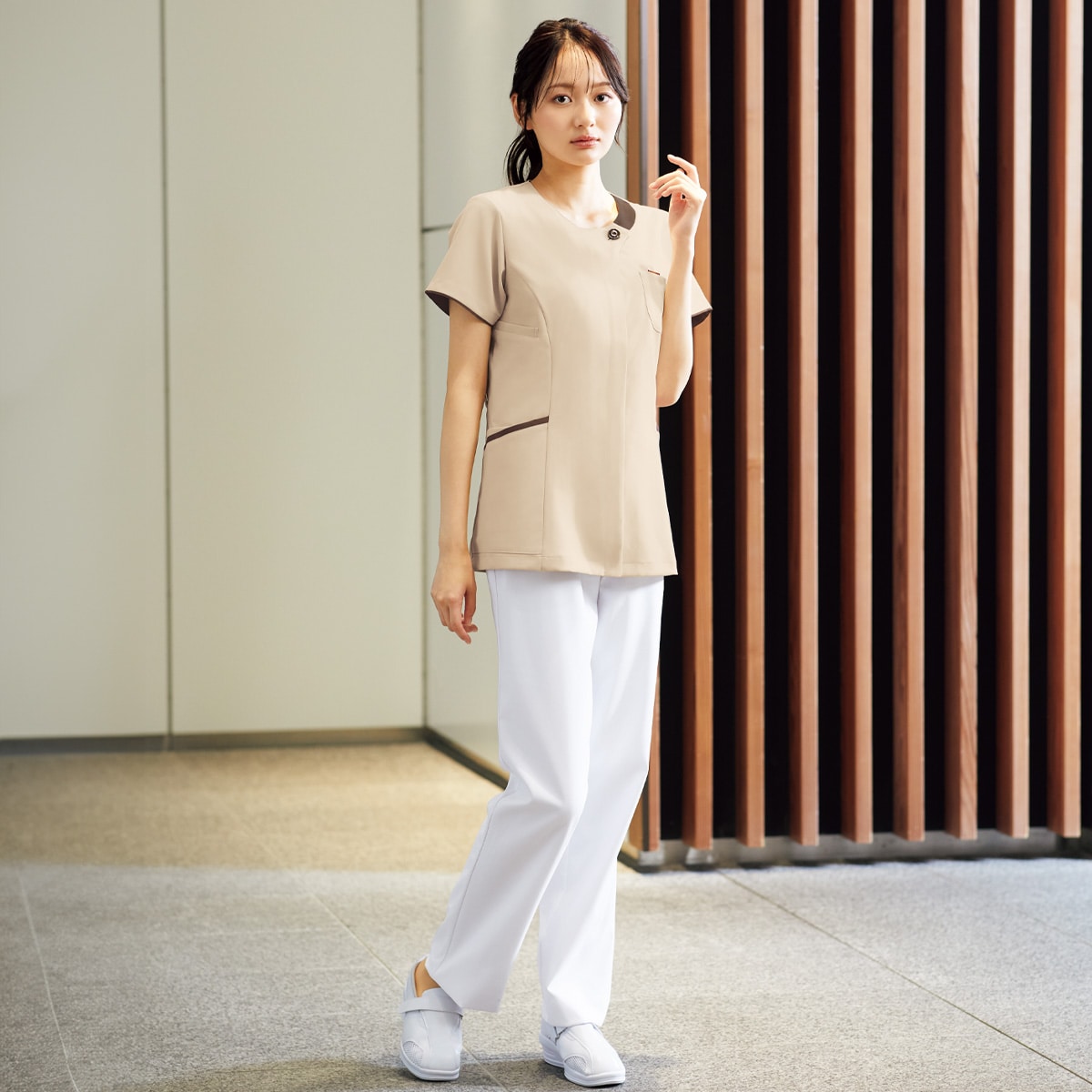 6014SC レディースパンツ｜医療用白衣・介護ユニフォーム・事務服の