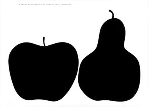 TRE, LA MELA E LA PERA/エンツォ・マーリ【Enzo Mari】ポスター