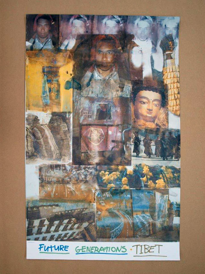 TIBET/ロバート・ラウシェンバーグ【Robert Rauschenberg】ポスター