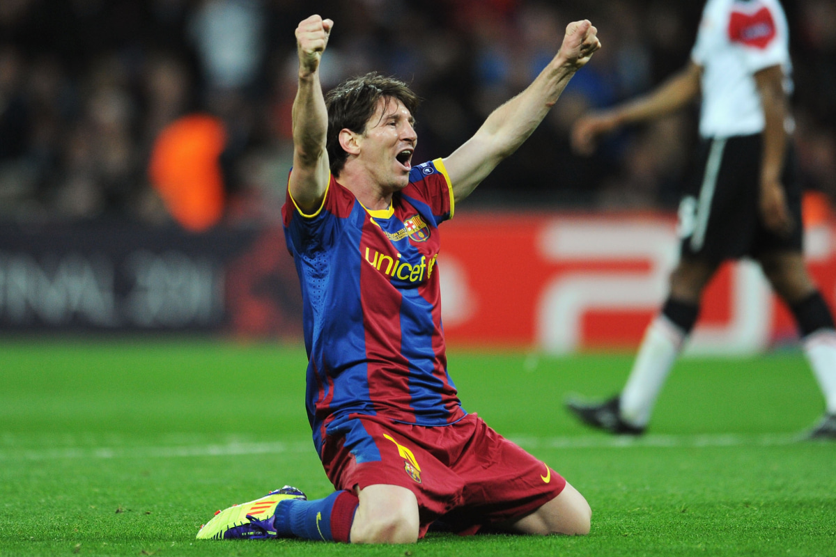 14年前の今日”の衝撃弾！ リオネル・メッシが聖地ウェンブリーで沈めた