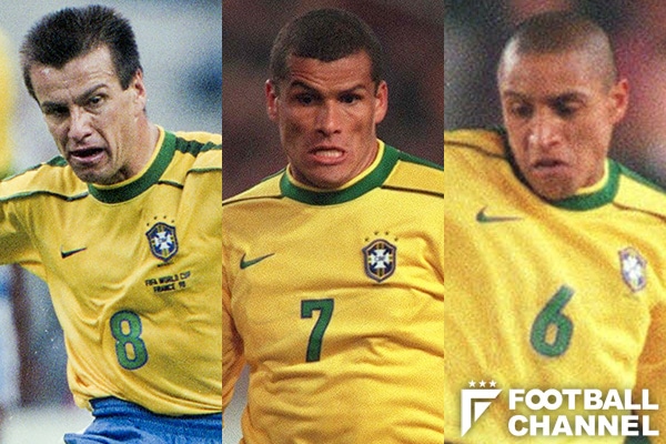 98年世界が震撼…ブラジル代表、世界最強の5人。リバウド、レオナルド