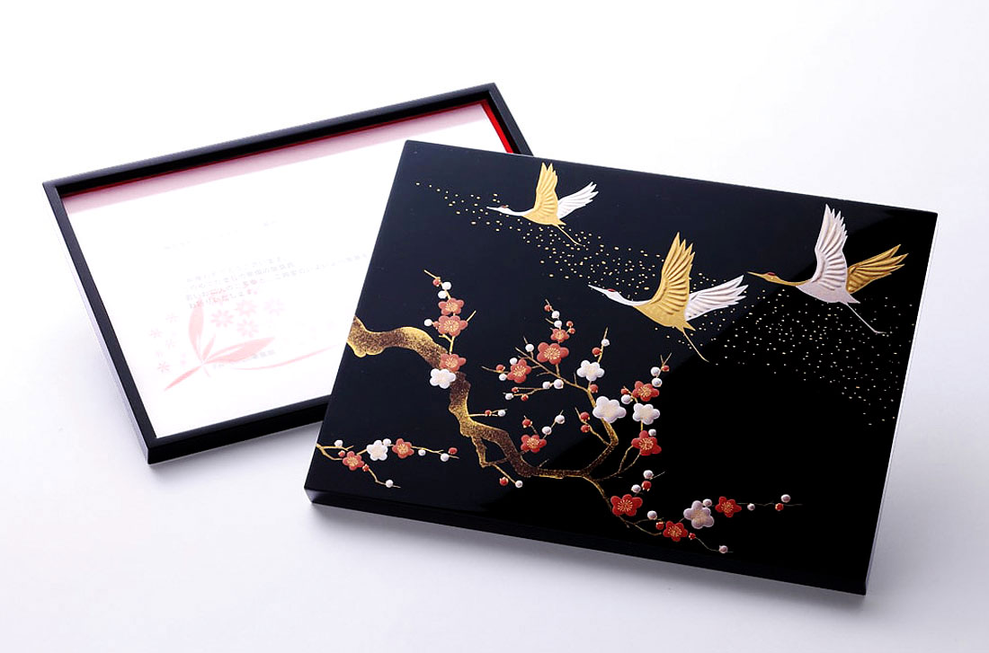 会津塗 慶翔｜漆塗りの高級祝電・伝統工芸の逸品｜就任・結婚祝いに