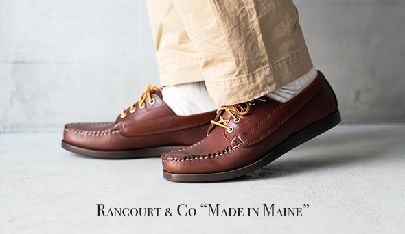 RANCOURT&Co】Ranger Moc “Brown Latigo” 『Made In Maine USA』FORTの