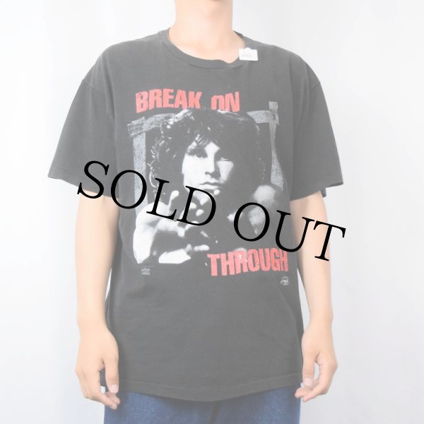 90年代 90s アメリカ製 ドアーズ バンT ミュージック 音楽 ブラック 黒