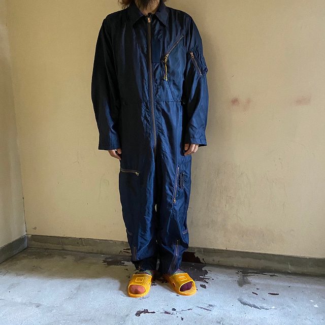 50年代 米軍 米空軍 U.S.A.F. K 2-A ナイロン ツナギ オールインワン