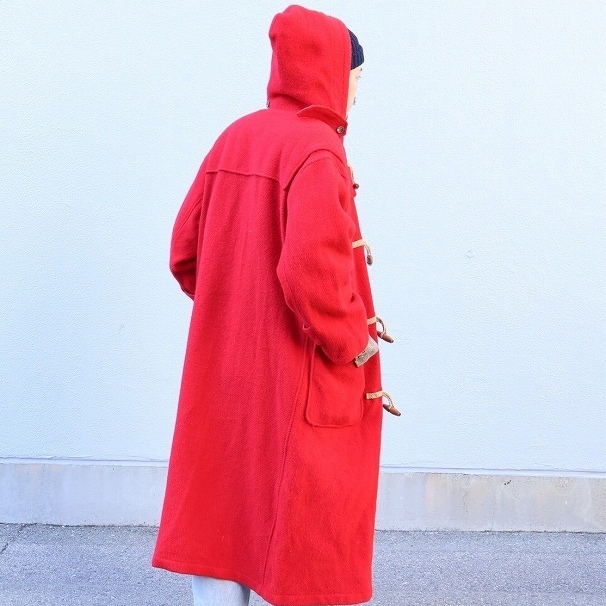 ラルフローレン アメリカ製 ダッフル 赤 レッド コート | ビンテージ