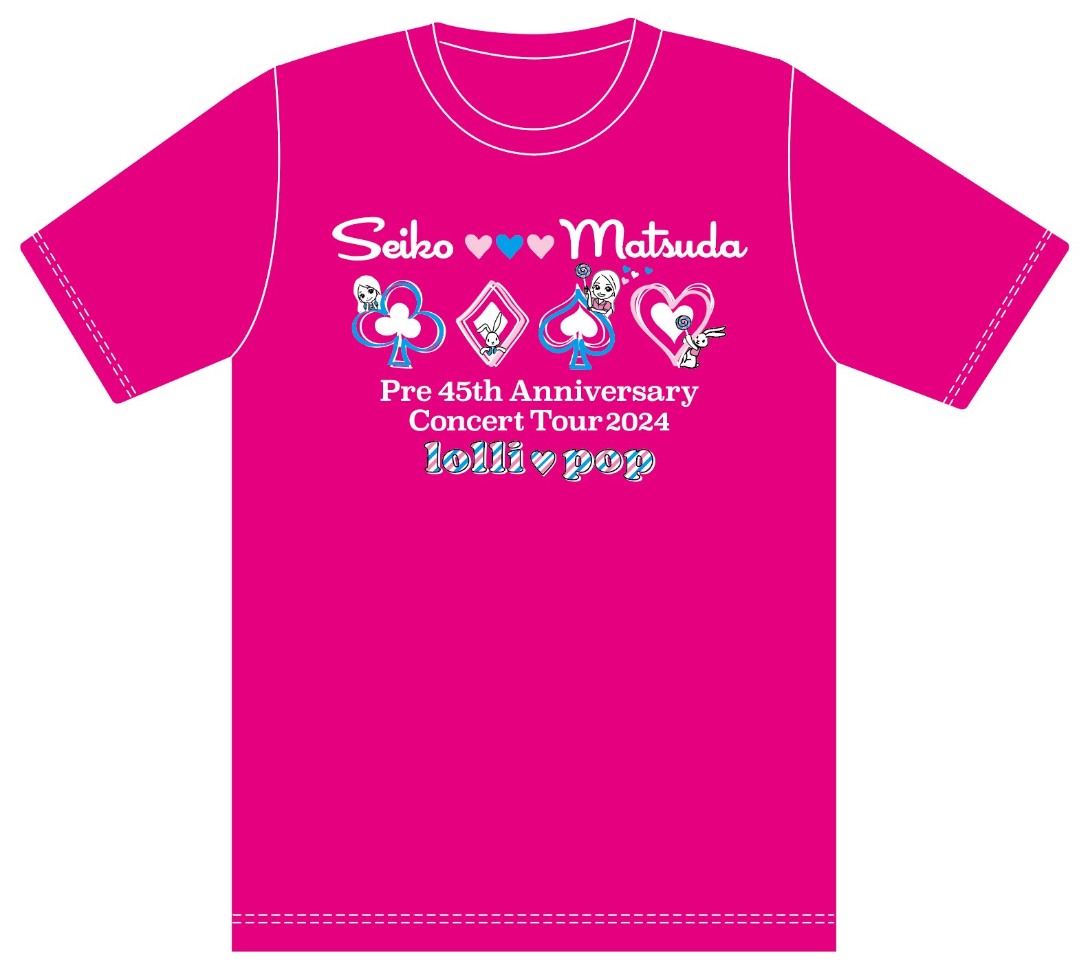 2024ツアーTシャツB（PINK）｜松田聖子｜felicia club by SEIKO