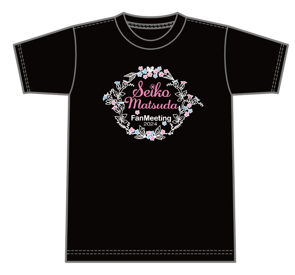 2024 Autumn F.M Tシャツ BLACK｜松田聖子｜felicia club by SEIKO