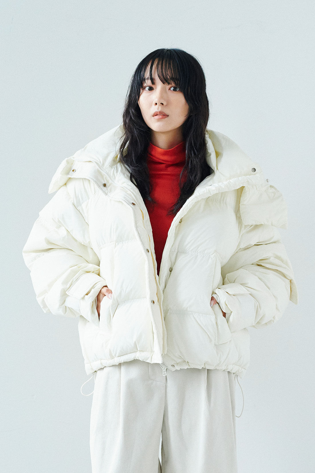 韓国セレクト FROM ダウンジャケット〈ホワイト〉【WEB LIMITED ITEMS