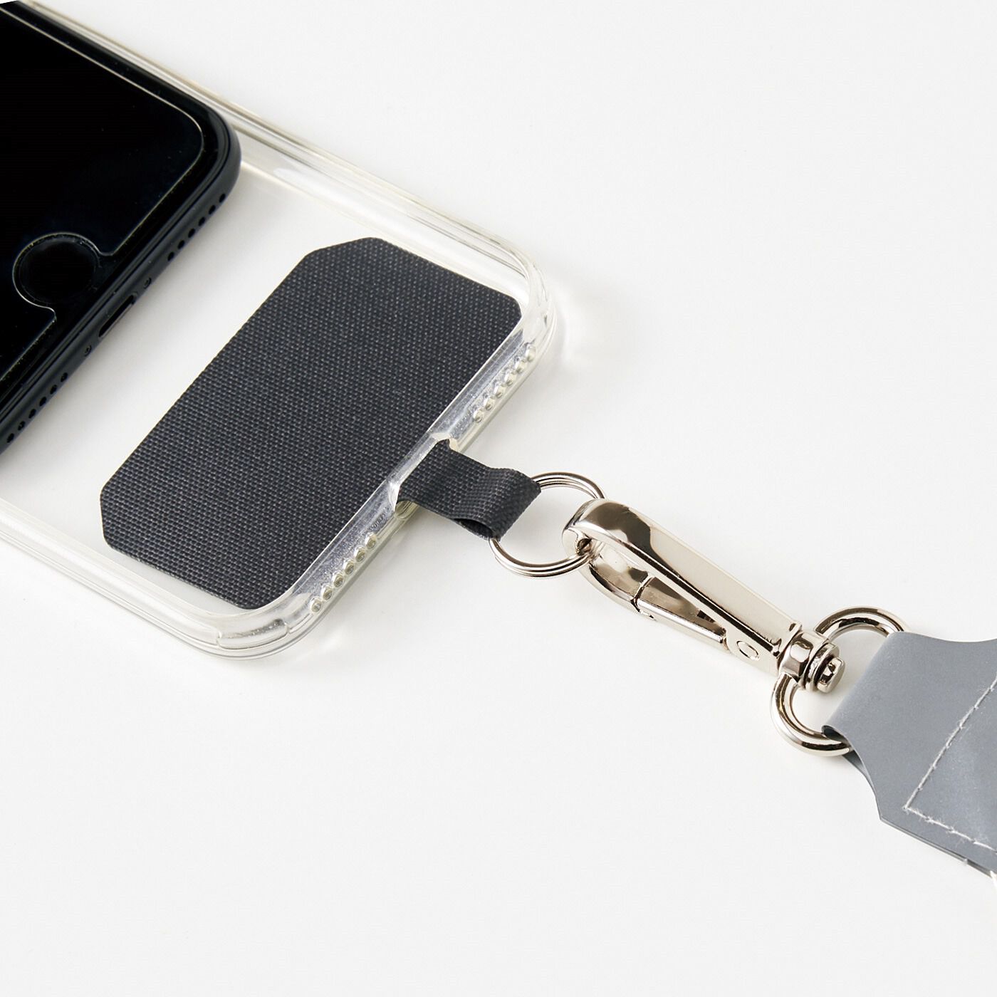 UP.de リフレクターがぴかっと光る オーロラ色のハンドルストラップの