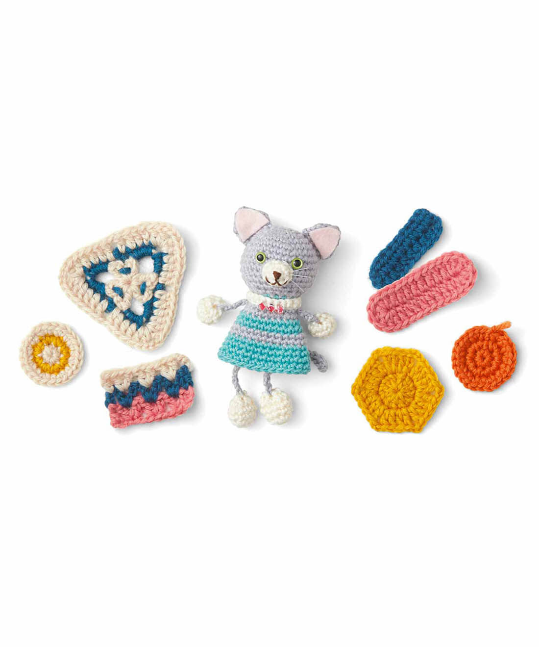 ゆっくりじっくりマイペースでレッスン かぎ針編み「はじめてさんのき