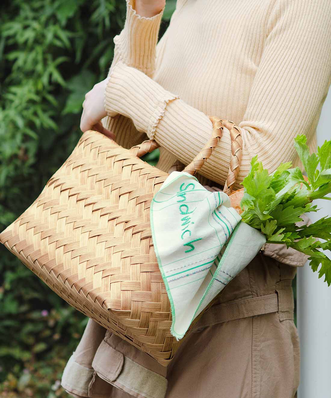 暮らし系男子のお気に入り 洗って使える 白樺風の ちょっとそこまで