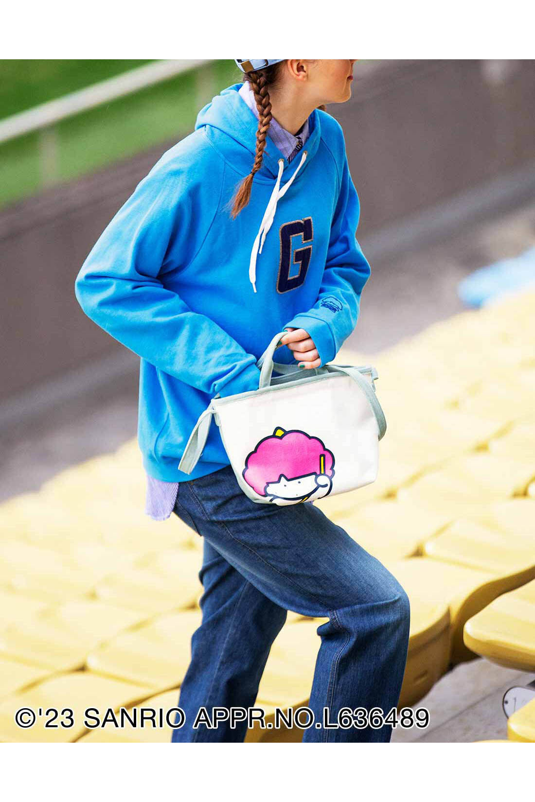 サンリオキャラクターコラボ メルヘンポップなトートバッグショルダー