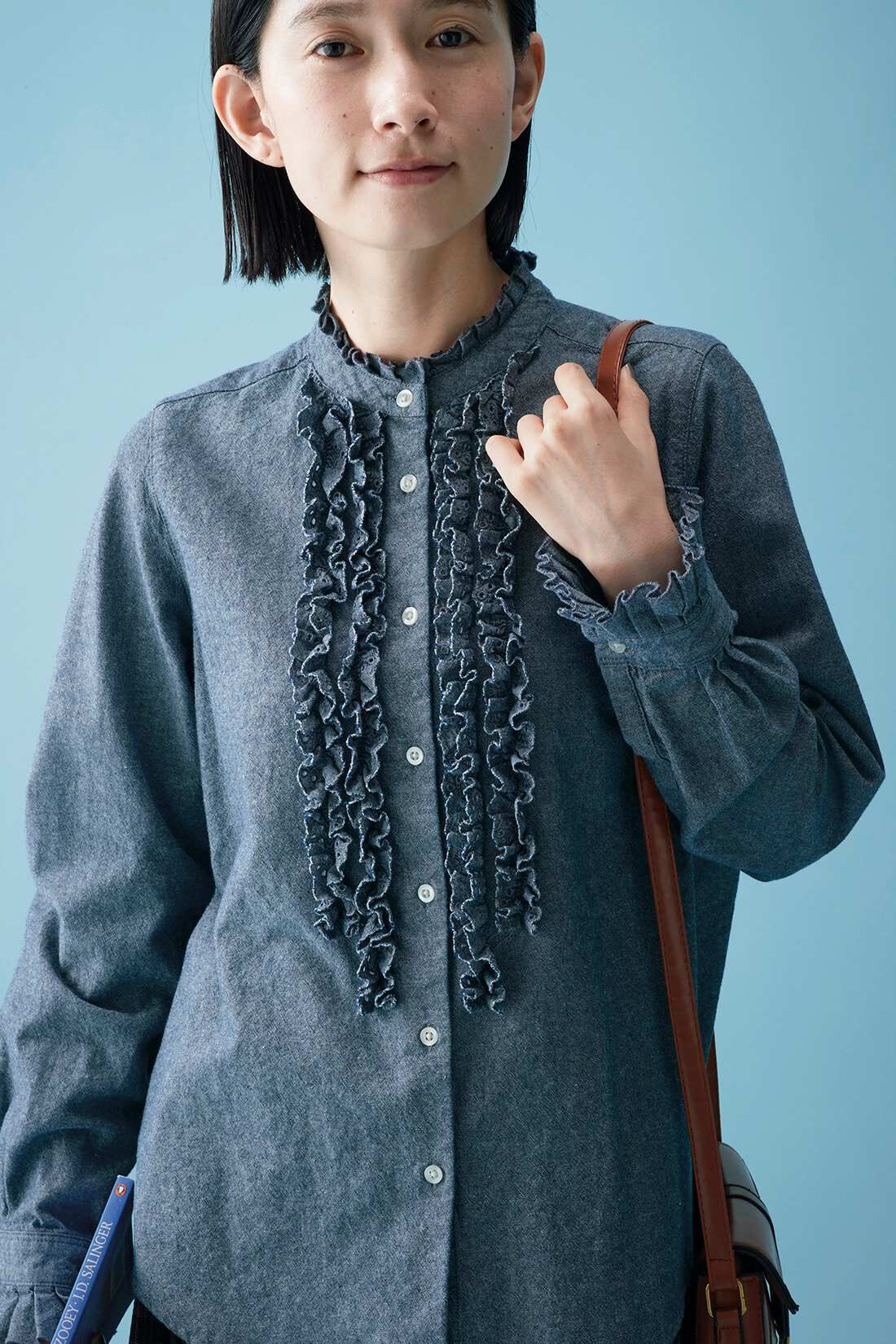 サニークラウズ フリフリフリルシャツ〈レディース〉｜Sunny clouds