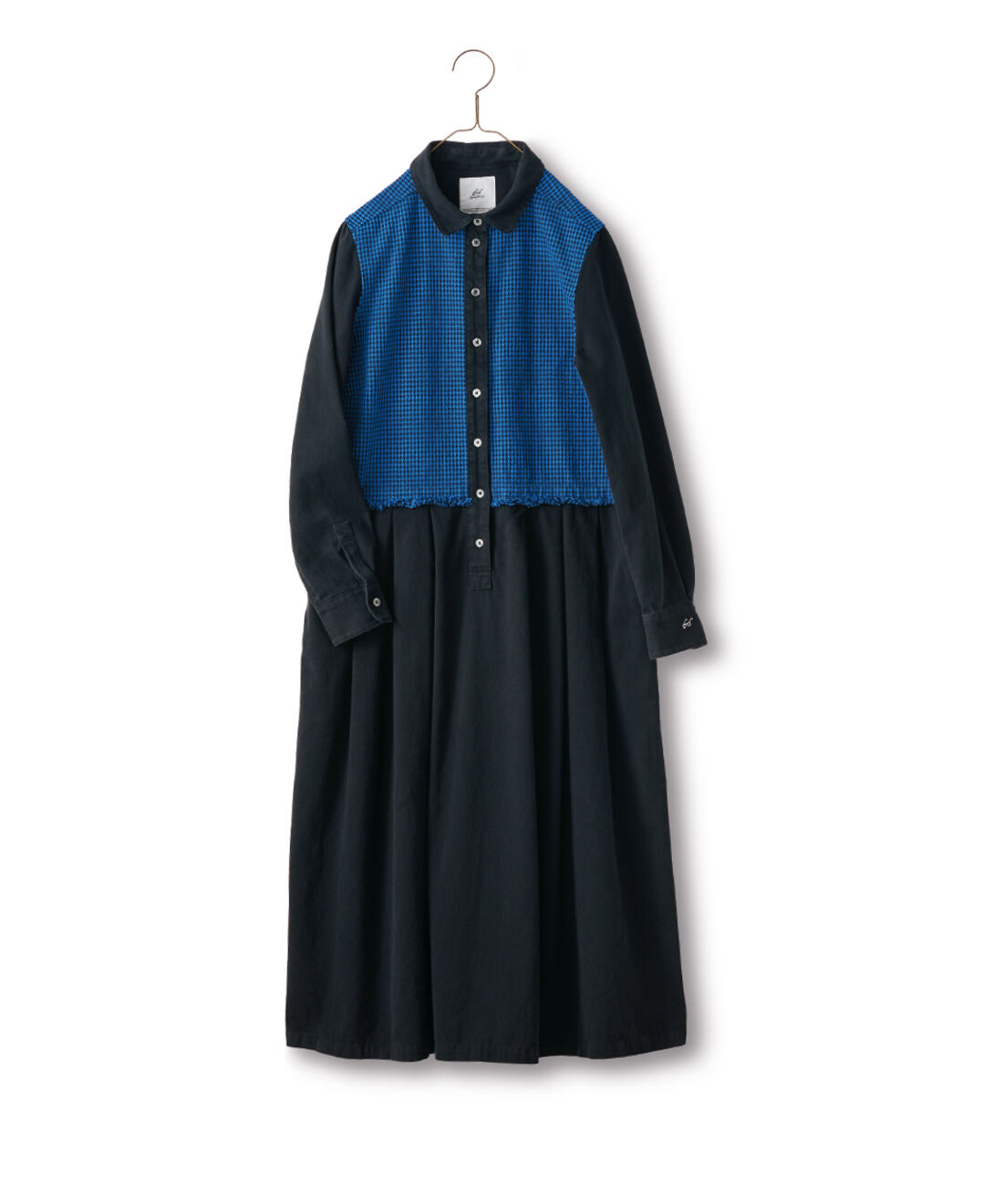 サニークラウズ feat. bonpon ponさんのブルーチェックワンピース