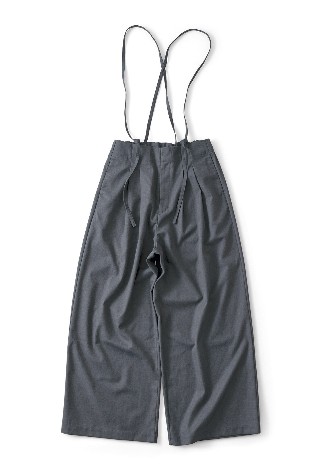 and myera サスペンダー付きパンツ｜and myera[アンドマイラ