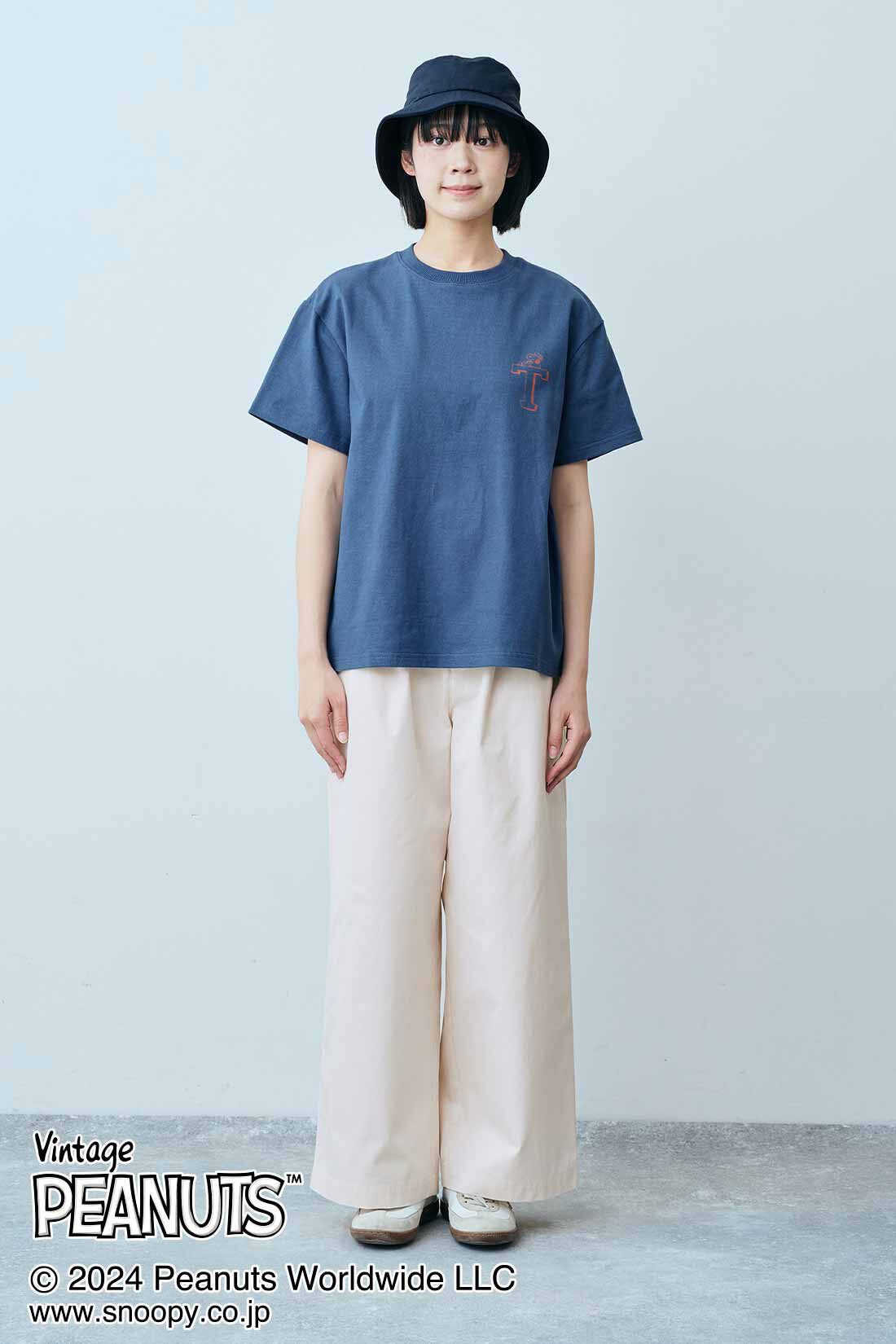 THREE FIFTY STANDARD 内側メッシュのバケットハット〈ネイビー