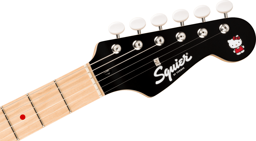 Fender® x Hello Kitty® Black Stratocaster®