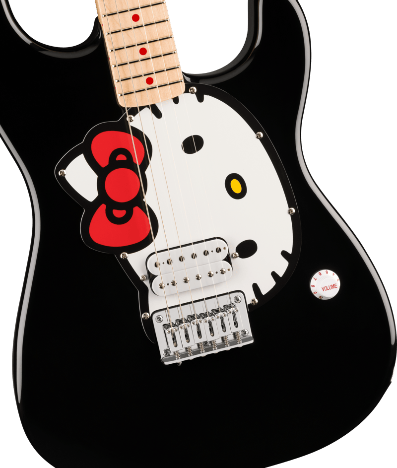 Fender® x Hello Kitty® Black Stratocaster®