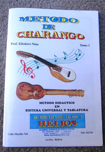 Charango: String gauges, Tuning, Method Books