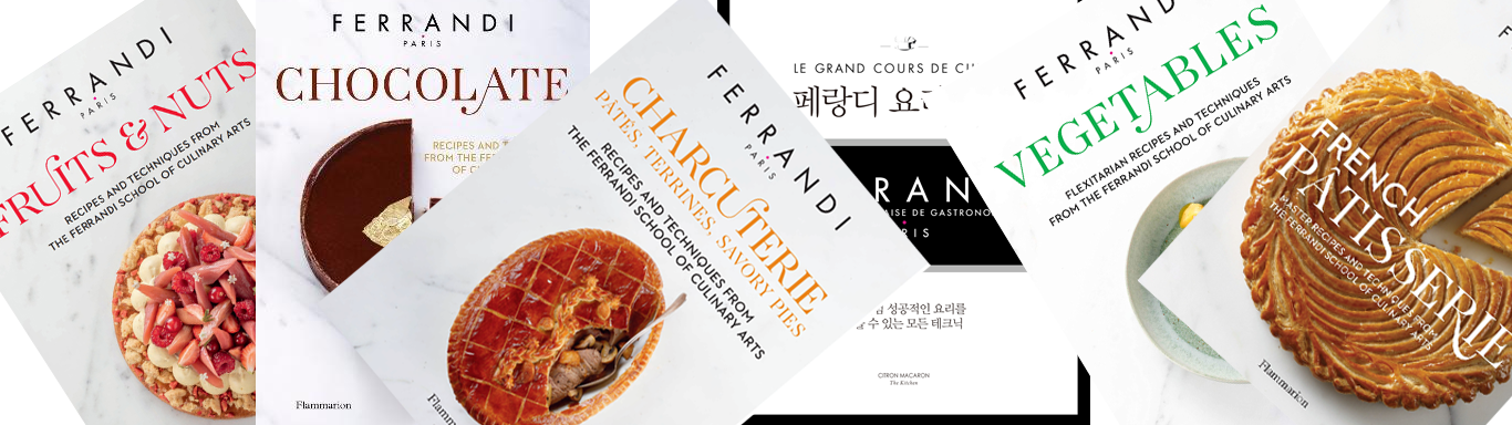 Books and cookbooks in english - Ferrandi Paris