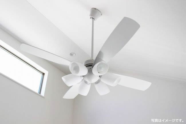 即日発送 傾斜対応 LED 昼白色 6灯 ダイコー製シーリングファンライト